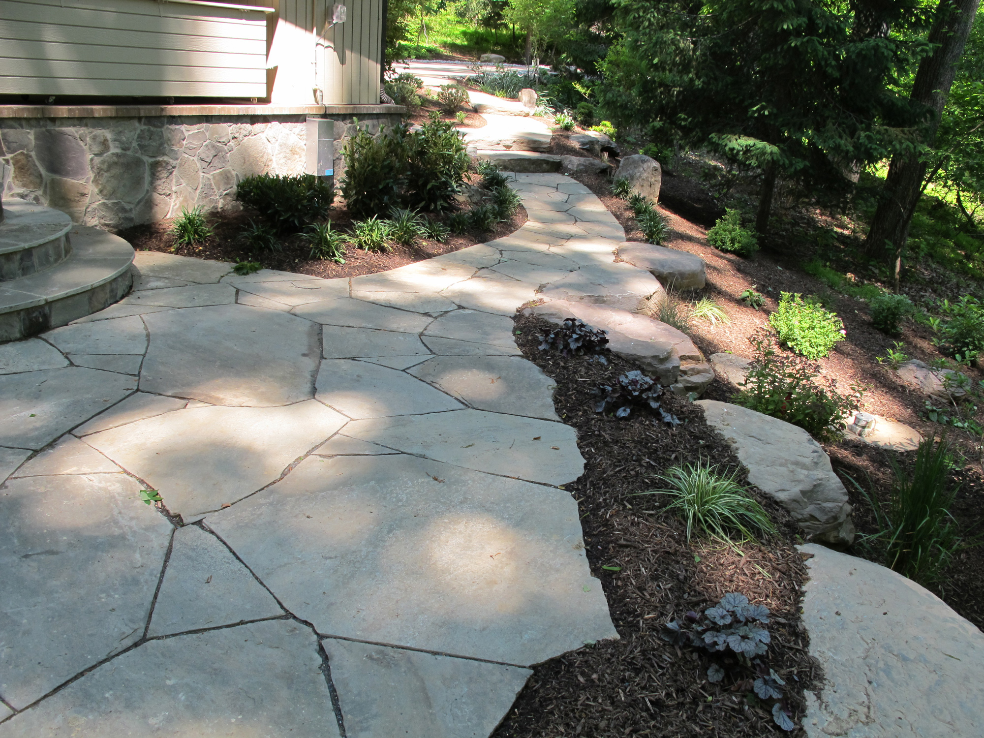 Natural Stone Patio Design Contractor Anne Arundel County & Howard County