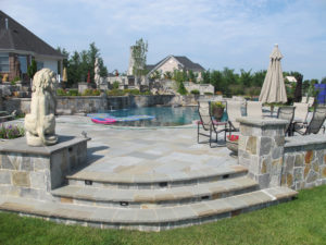 Natural Stone Patio Honeysuckle Nursery & Design