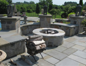 Custom Fire Pit Installations in Howard County